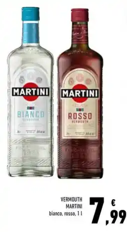 Conad Vermouth Martini bianco, rosso offerta