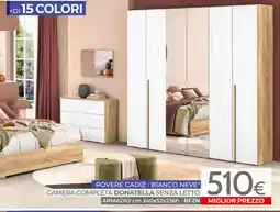Mondo Convenienza Camera completa donatella senza letto offerta