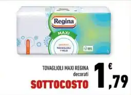 Conad Margherita Tovaglioli Maxi Regina decorati offerta