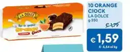 MD Discount 10 orange ciock la dolce offerta