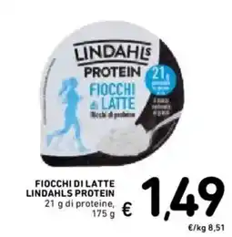 Spazio Conad FIOCCHI DI LATTE LINDAHL'S PROTEIN offerta