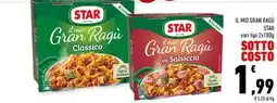 Conad Margherita STAR il mio Gran Ragù offerta