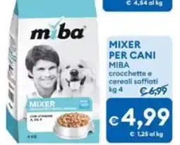 MD Discount Mixer per cani Miba offerta