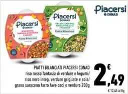 Conad Margherita Piatti Bilanciati Piacersi Conad offerta