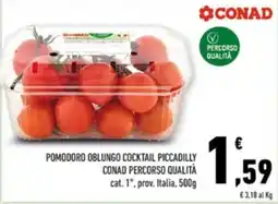 Conad Margherita POMODORO OBLUNGO COCKTAIL PICCADILLY CONAD PERCORSO QUALITÀ offerta