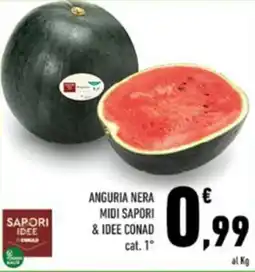 Conad Margherita ANGURIA NERA MIDI SAPORI & IDEE CONAD offerta