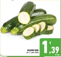 Conad Margherita ZUCCHINE VERDI offerta