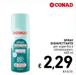 Spazio Conad Spray disinfettante CONAD offerta