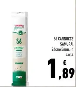Conad Cannucce Samurai offerta