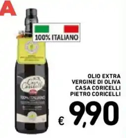 Spazio Conad OLIO EXTRA VERGINE DI OLIVA CASA CORICELLI PIETRO CORICELLI offerta