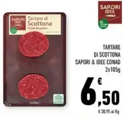 Conad Margherita Tartare di Scottona SAPORI & IDEE CONAD offerta