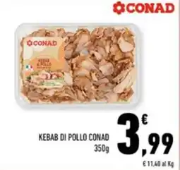 Conad Margherita KEBAB DI POLLO CONAD offerta