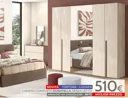 Mondo Convenienza CAMERA COMPLETA DONATELLA SENZA LETTO offerta