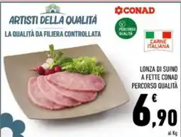 Conad Margherita LONZA DI SUINO CONAD offerta