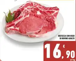 Conad Margherita BISTECCA CON OSSO DI BOVINO ADULTO offerta