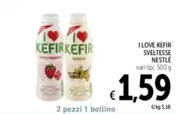 Spazio Conad I LOVE KEFIR SVELTESSE NESTLÉ offerta