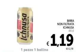Spazio Conad Birra non filtrata Ichnusa offerta