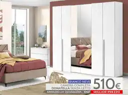 Mondo Convenienza Camera completa donatella senza letto offerta