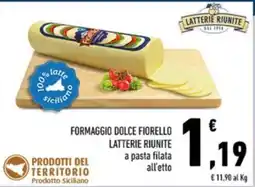 Conad Margherita FORMAGGIO DOLCE FIORELLO LATTERIE RIUNITE offerta