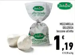 Conad Margherita Mozzarella Deliziosa offerta