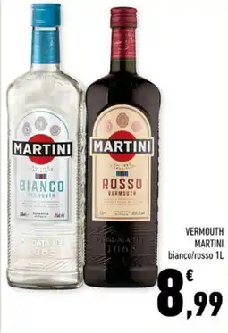 Conad Margherita Vermouth Martini bianco/rosso offerta
