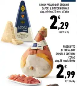 Conad Margherita Grana Padano DOP Spicchio Sapori & Dintorni Conad offerta