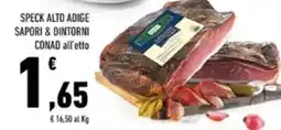 Conad Margherita Speck Alto Adige Saporì & Dintorni offerta