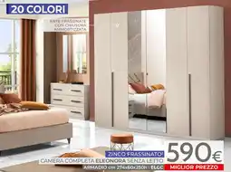 Mondo Convenienza Ante frassinate con chiusura ammortizzata offerta