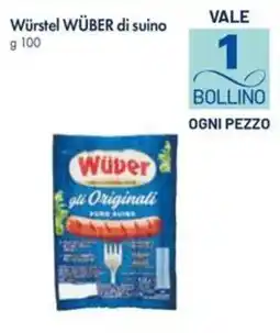 Galassia Würstel WÜBER di suino offerta