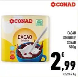 Conad Margherita Cacao Solubile CONAD offerta