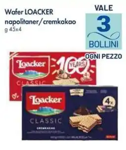 Galassia Wafer LOACKER napolitaner/cremkakao offerta