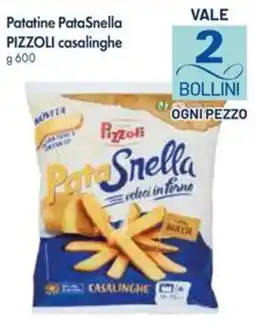 Galassia Patatine PataSnella PIZZOLI casalinghe offerta