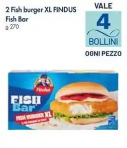 Galassia Fish burger XL FINDUS Fish Bar offerta