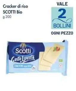 Galassia Cracker di riso Scotti Bio offerta