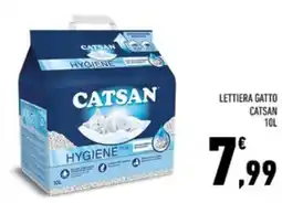 Conad Margherita Lettiera gatto Catsan offerta