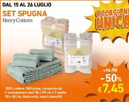 Conad Margherita SET SPUGNA Henry Cotton's offerta