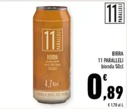 Conad Margherita 11 PARALLELI bionda offerta