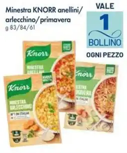 Galassia Minestra KNORR anellini/arlecchino/primavera offerta