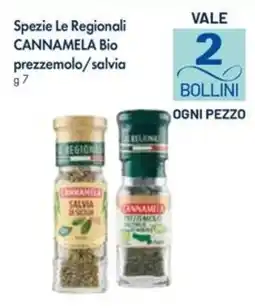 Galassia Spezie Le Regionali CANNAMELA Bio prezzemolo/salvia offerta
