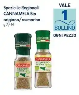 Galassia Spezie le regionali cannamela bio origiano/rosmarino offerta