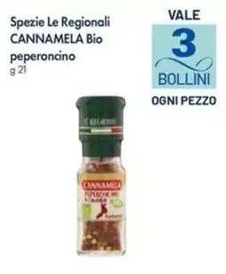 Galassia Spezie Le Regionali CANNAMELA Bio peperoncino offerta