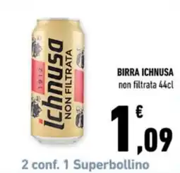 Conad Margherita Birra Ichnusa non filtrata offerta