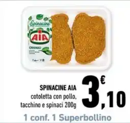 Conad Margherita Spinacine AIA offerta