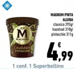 Conad Margherita Magnum Crackables Pistachio offerta