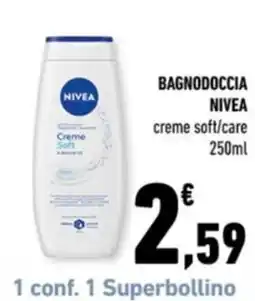 Conad Margherita Bagnodoccia Nivea creme soft/care offerta