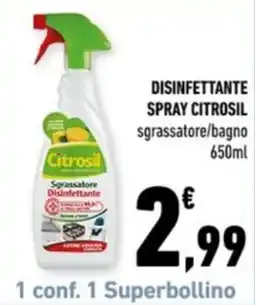 Conad Margherita Disinfettante Citrosil offerta