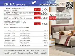 Mondo Convenienza CAMERA 6 ANTE COME FOTO SENZA LETTO | 5FBJ offerta