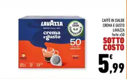 Conad Margherita Caffè in cialde Lavazza offerta