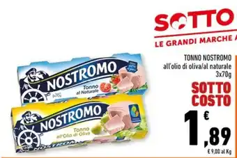 Conad Margherita Tonno Nostromo offerta
