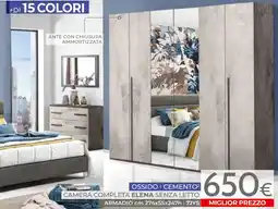Mondo Convenienza Camera completa elena senza letto offerta
